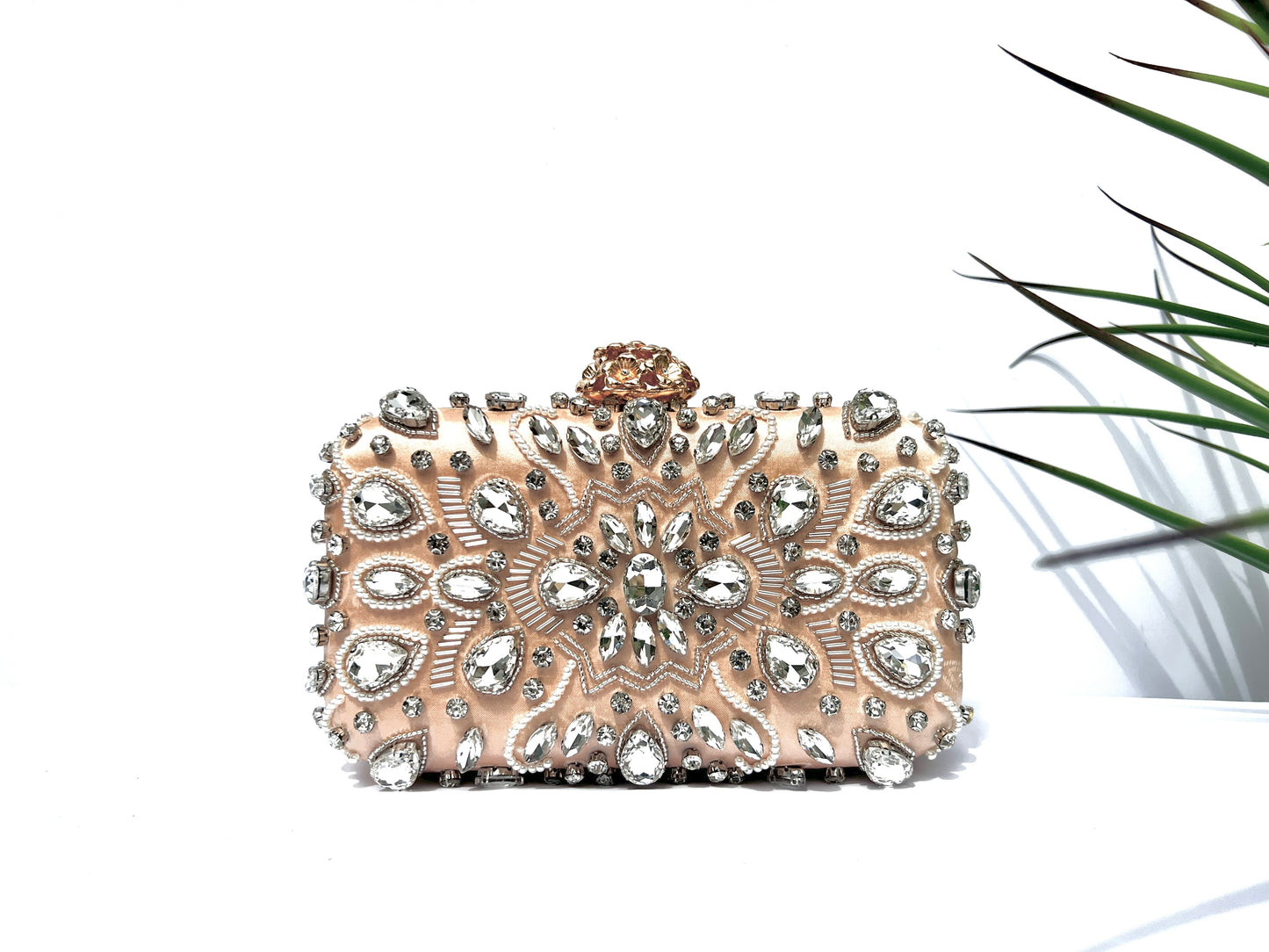 Alba - Champagne Diamond Embellished