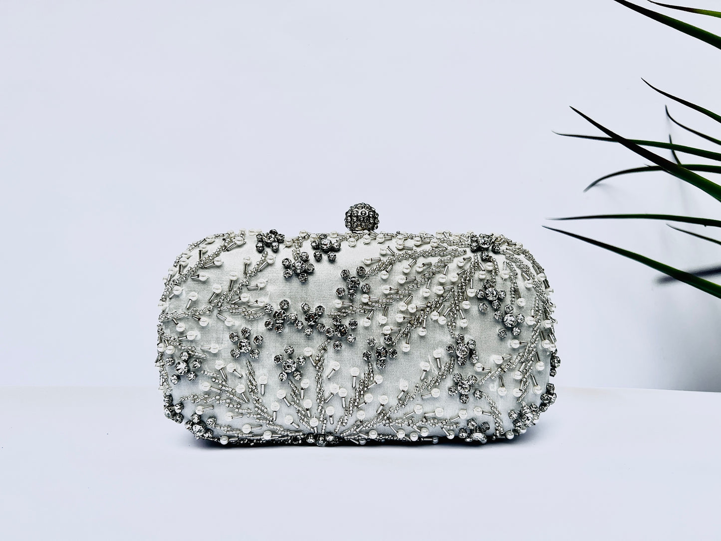 Serena - Intricate Stone Embroidered