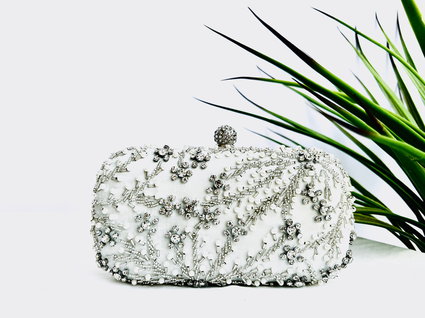 Serena - Intricate Stone Embroidered