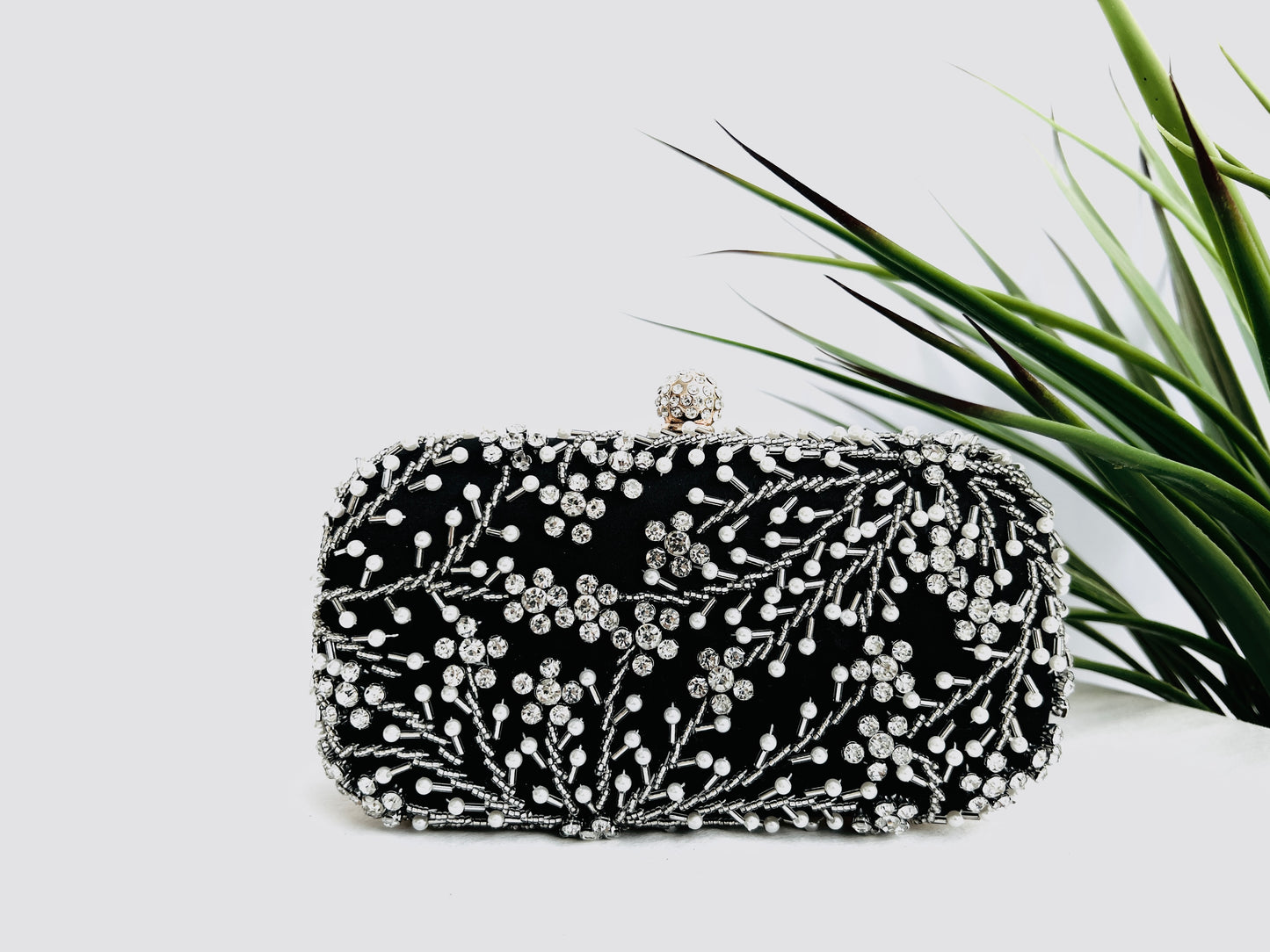Serena - Intricate Stone Embroidered