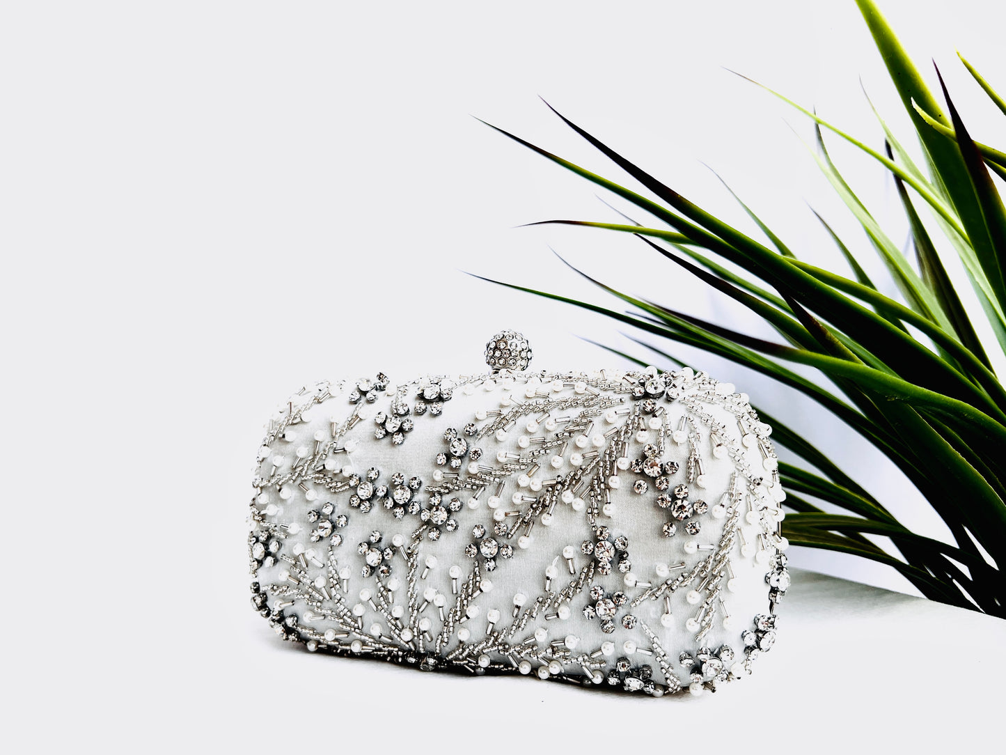 Serena - Intricate Stone Embroidered