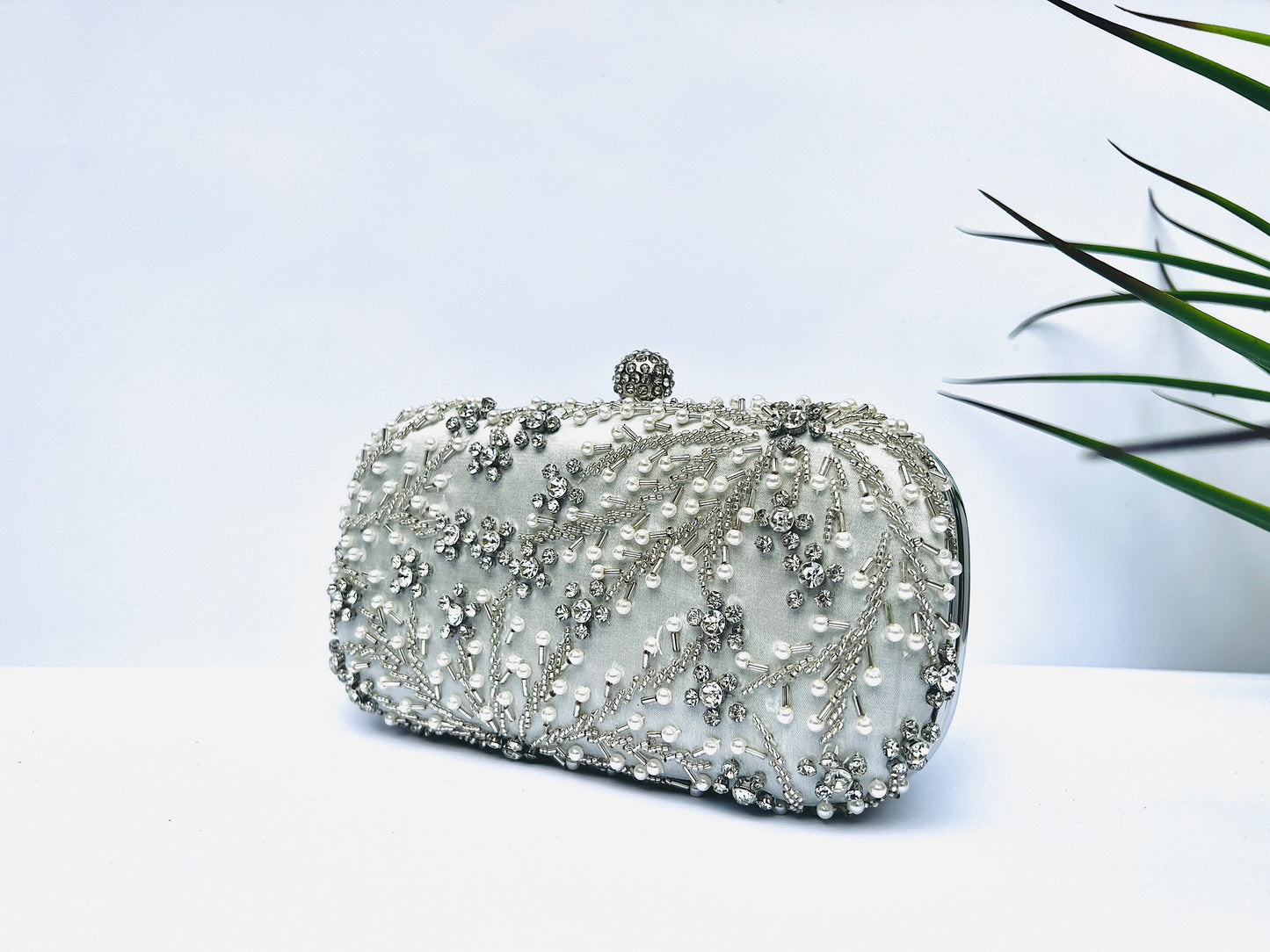 Serena - Intricate Stone Embroidered