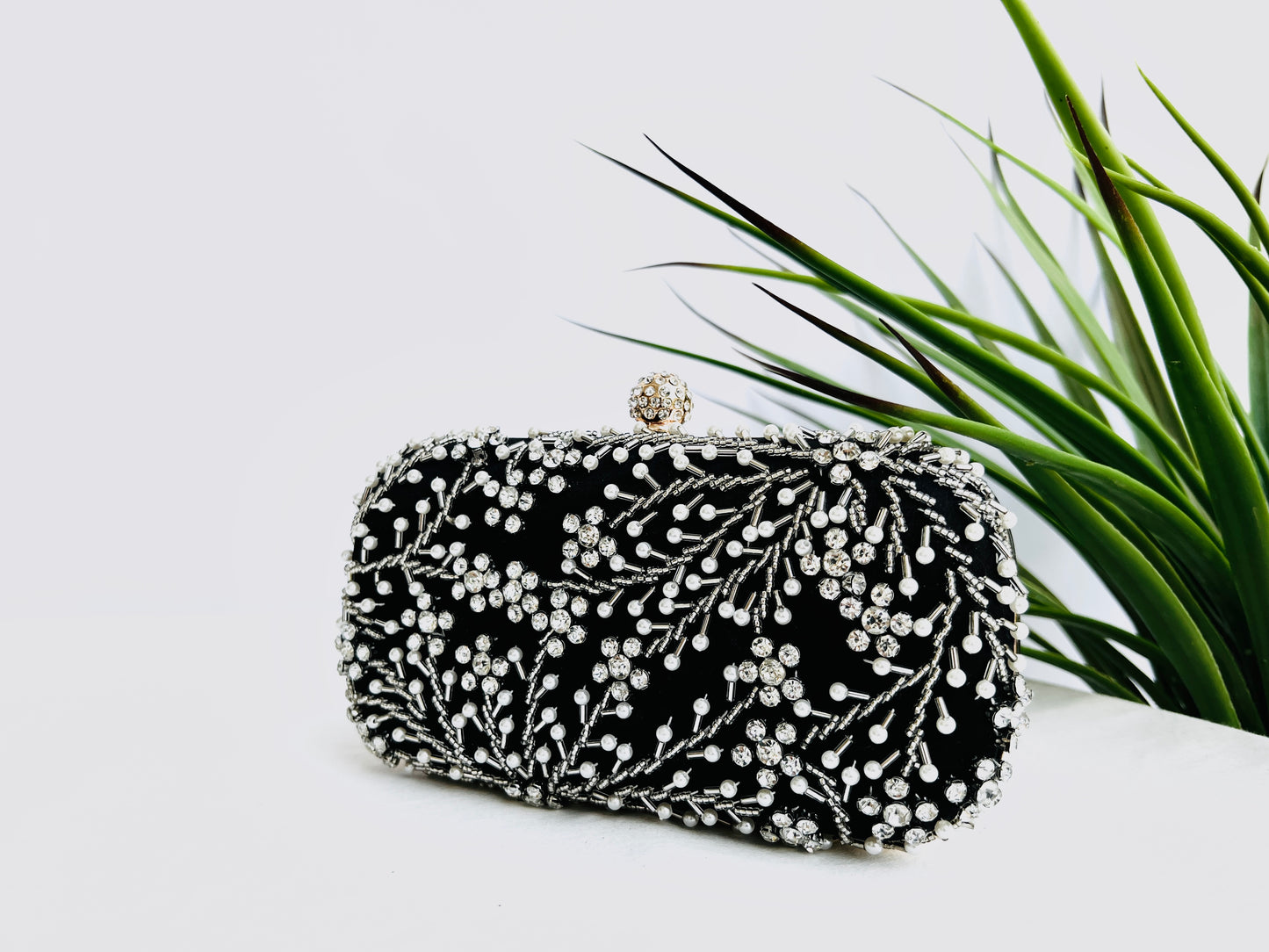 Serena - Intricate Stone Embroidered